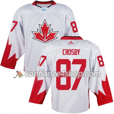 Adidas Maillot de Hockey Canada Sidney Crosby 87 Coupe du monde de hockey sur glace 2016 Blanc - Homme